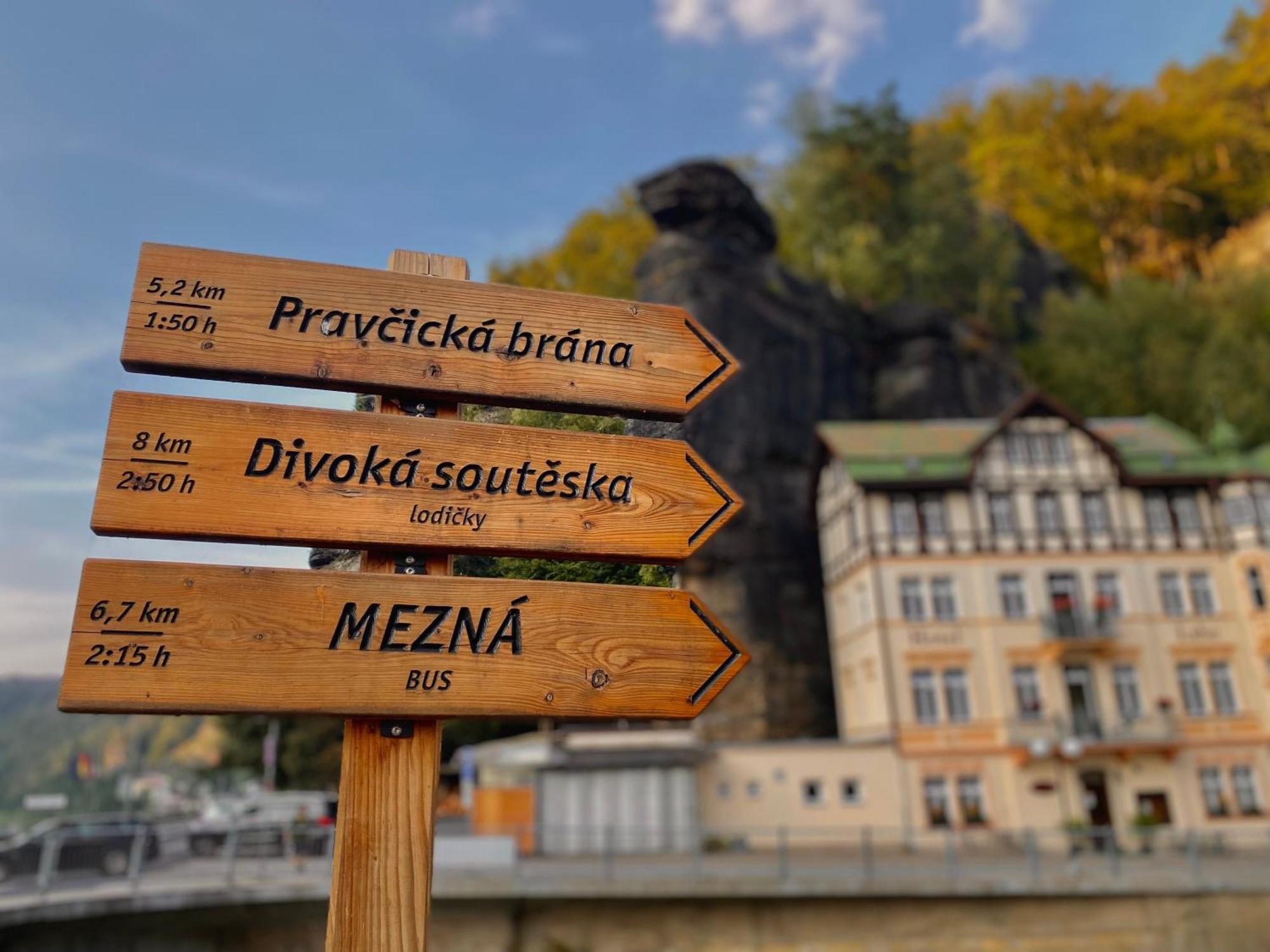 Hotel Labe Hřensko Екстериор снимка