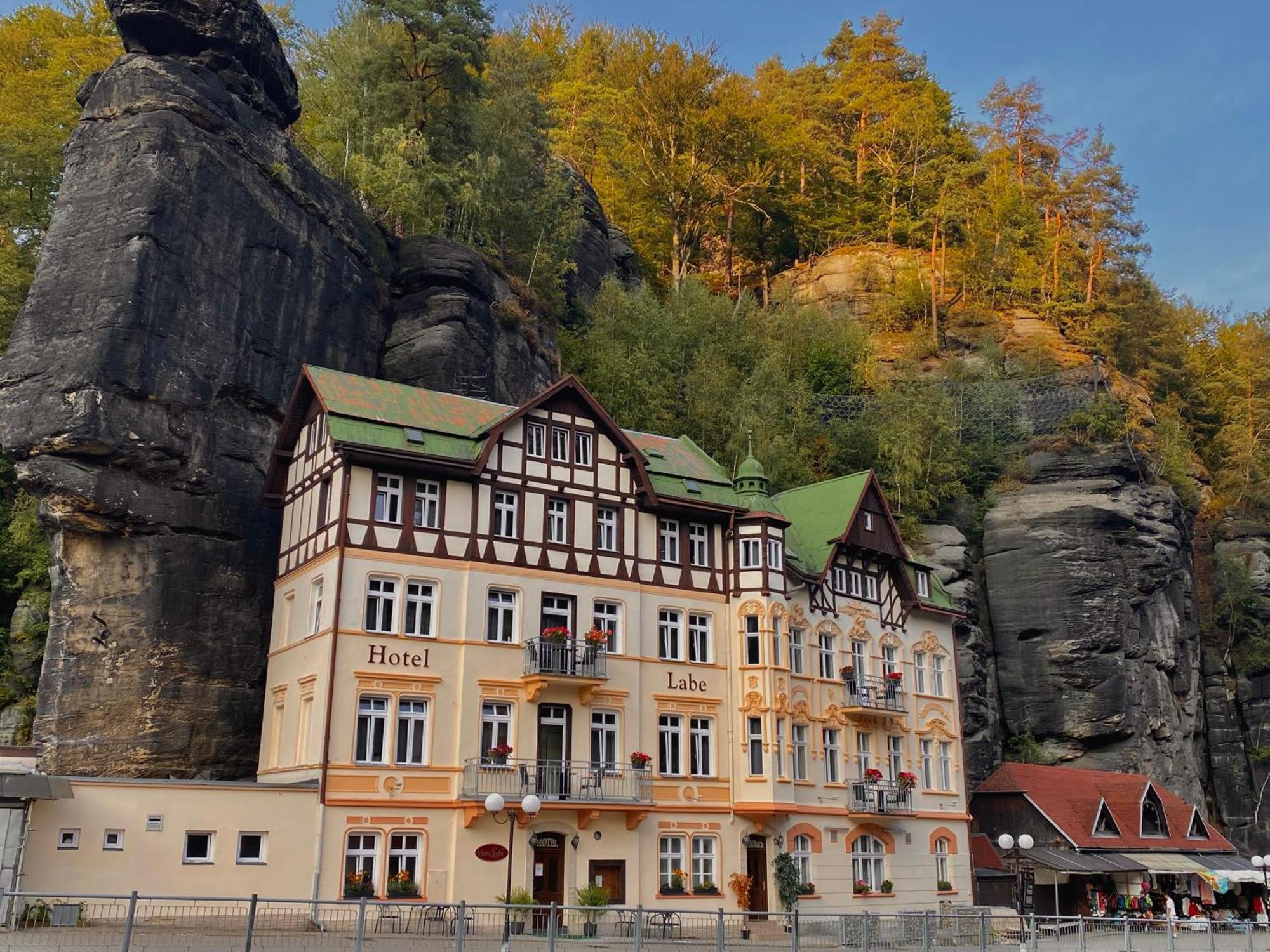 Hotel Labe Hřensko Екстериор снимка